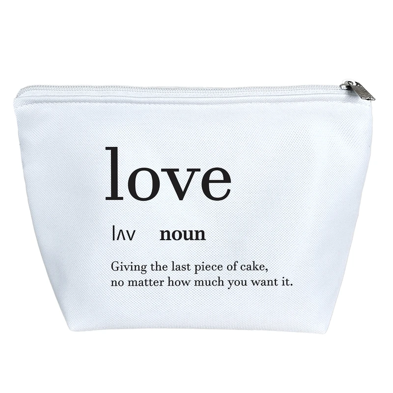 کیف لوازم آرایش دخترانه خندالو مدل love عشق کد 3036