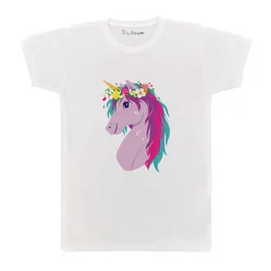 تی شرت بچگانه پرمانه طرح تک شاخ کد pmt.661