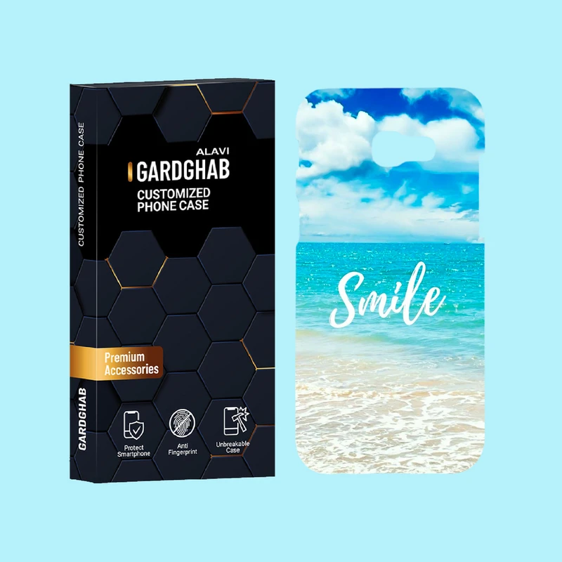 کاور گارد قاب علوی مدل متن مناسب برای گوشی موبایل سامسونگ Galaxy A5 2017 / A520