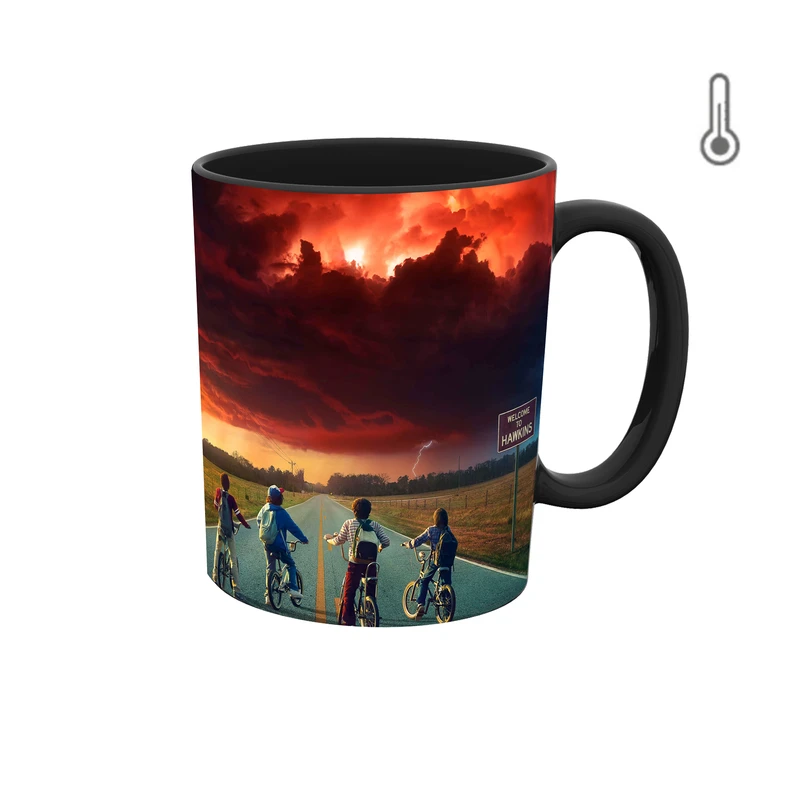 ماگ حرارتی طرح سریال استرنجر تینگز