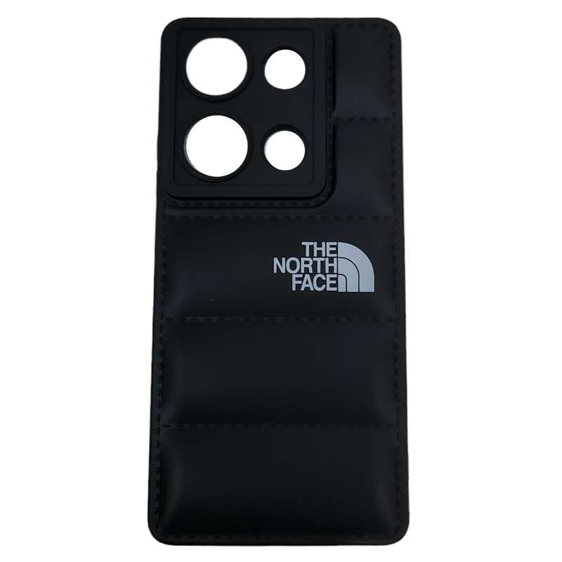 کاور طرح پافر مدل northface مناسب برای گوشی موبایل شیائومی Redmi Note 13 pro 4G / POCO M6 pro 4G