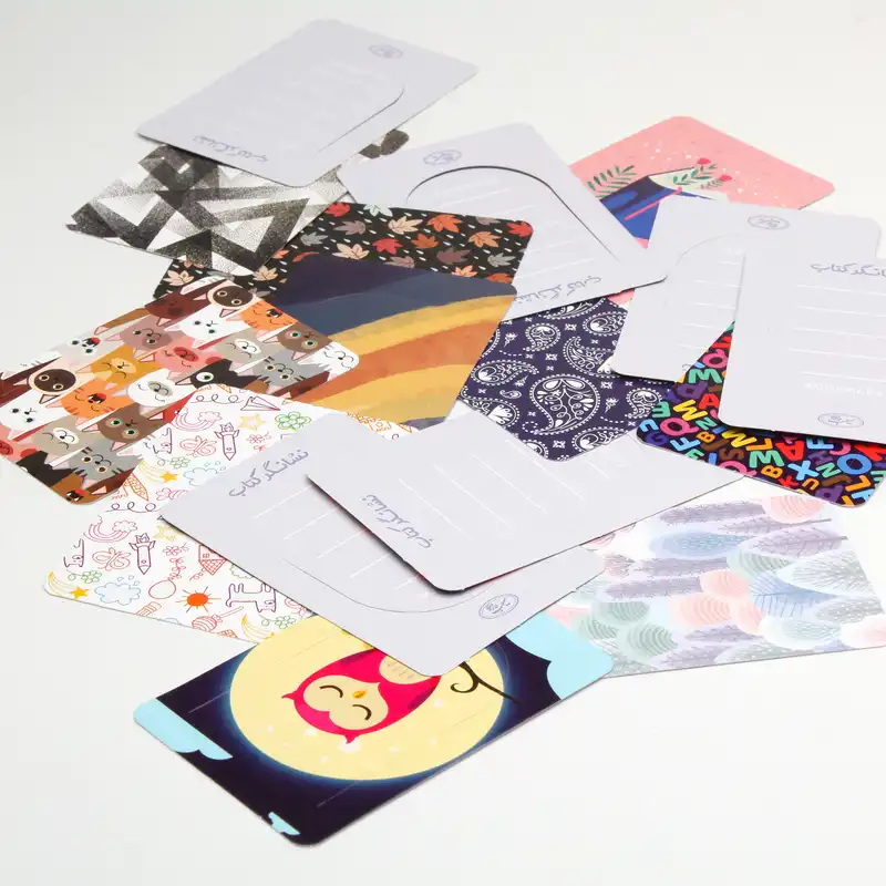 نشانگر کتاب انتشارات سیبان مدل Book بسته 16 عددی