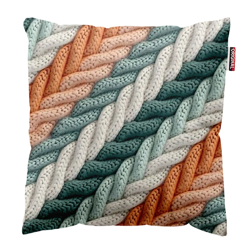  کوسن پاد آفرین طرح بافت کد 3380 سایز 30*30 سانتی متر