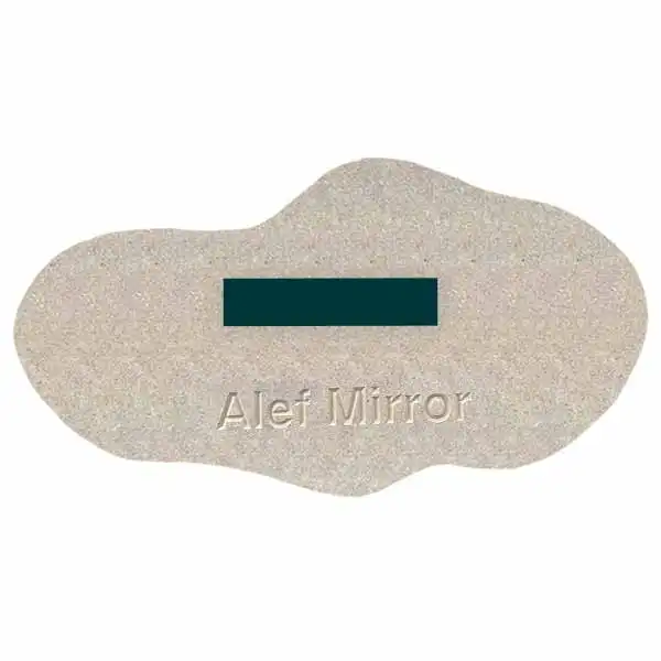 آینه سرویس بهداشتی الف مدل بک لایت طرح سانا کد BO-70-50