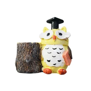 جامدادی رومیزی  طرح جغد عینکی مدل 332