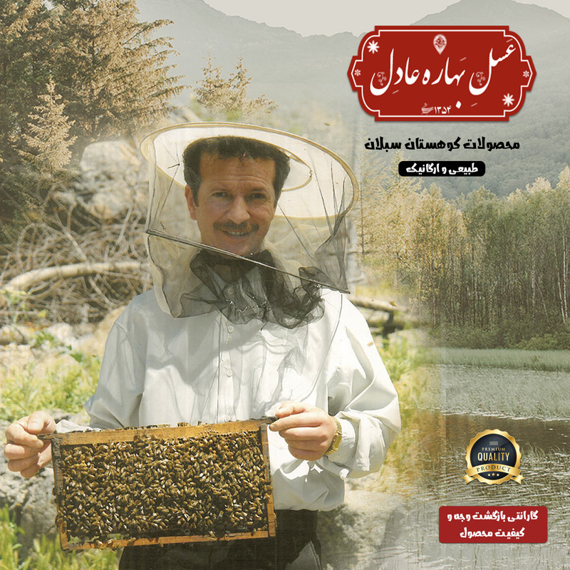 عسل طبیعی دیابتی سبلان - 500 گرم