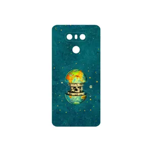 MAHOOT Collage of Earth Face Cover Sticker for LG G6