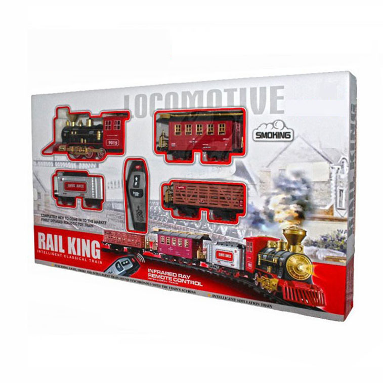 قطار بازی کنترلی ریل کینگ مدل Smoking Train