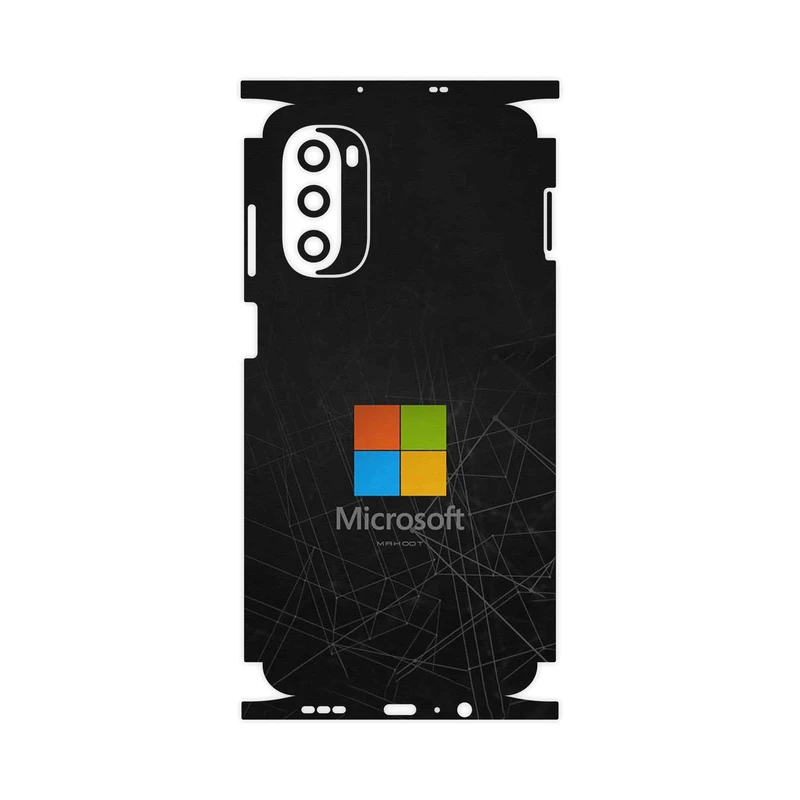 برچسب پوششی ماهوت مدل Microsoft_Logo-FullSkin مناسب برای گوشی موبایل موتورولا Moto G52