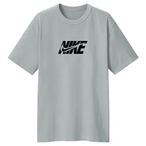 تی شرت آستین کوتاه  لانگ زنانه مدل L08 رنگ طوسی