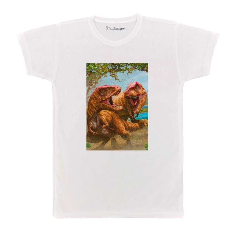 تی شرت بچگانه پرمانه طرح دایناسور کد pmt.4233