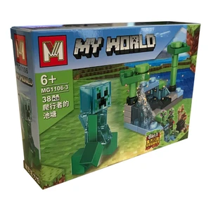 ساختنی ام مدل ماینکرفت طرح MY WORLD کد 1106-3