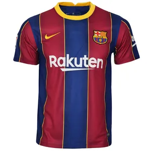 تیشرت ورزشی مردانه طرح بارسلونا کد home2021