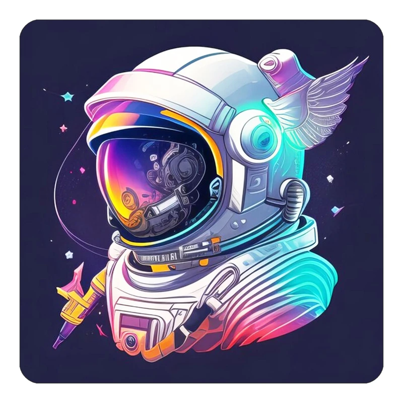 مگنت کاکتی طرح فضانورد مدل mp48534