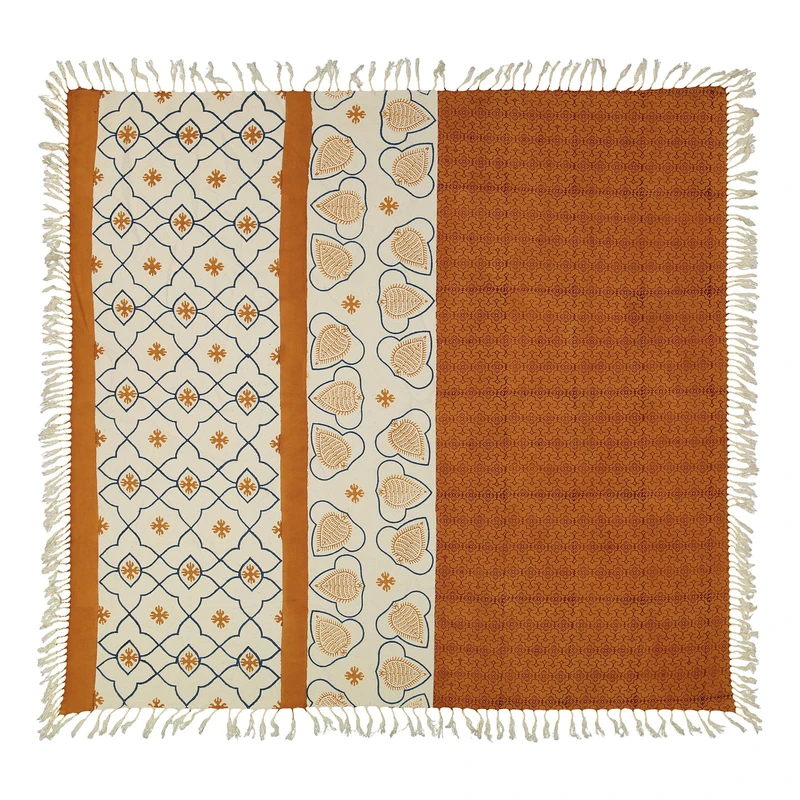 رومیزی بومی مدل 03 سایز 107x105 سانتی‌متر