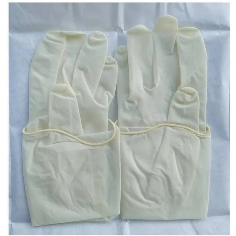 دستکش جراحی لاتکس پهاتاف مدل 01 سایز 8 بسته 2 عددی