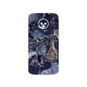 MAHOOT Broken black marble Cover Sticker for Motorola Moto G6