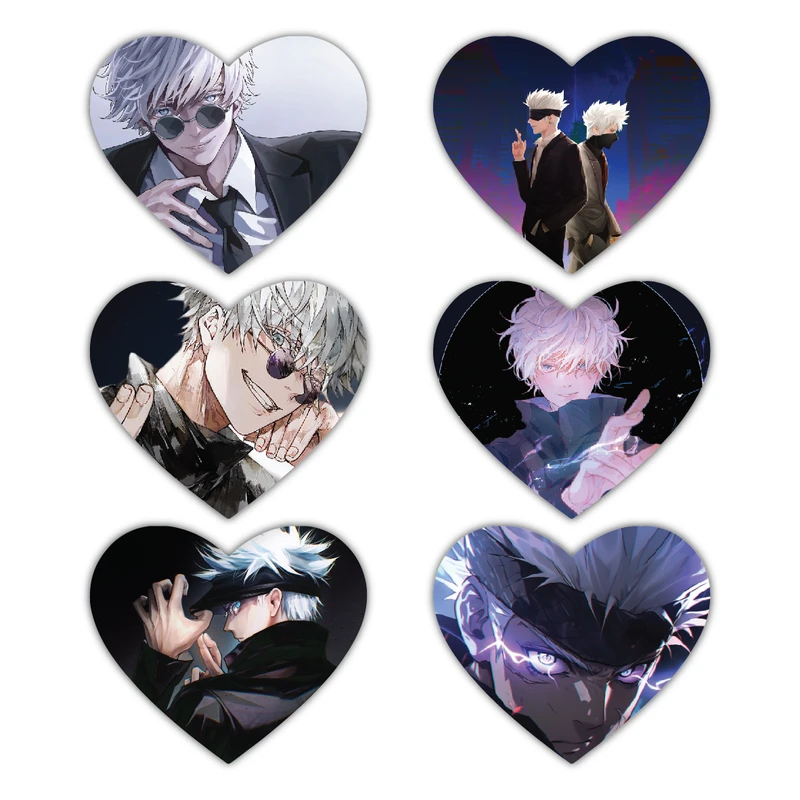 پوستر مدل انیمه جوجوتسو کایسن کد 30 مدل gojo saturo مجموعه 6 عددی 