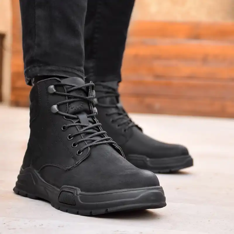 نیم بوت مردانه مدل بلنزا کد B.a.L.e.N.z.A.BK.11.1.2.2.2