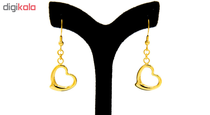 گوشواره بهارگالری مدل قلب کد 207056 گوشواره بهارگالری مدل قلب کد 207056