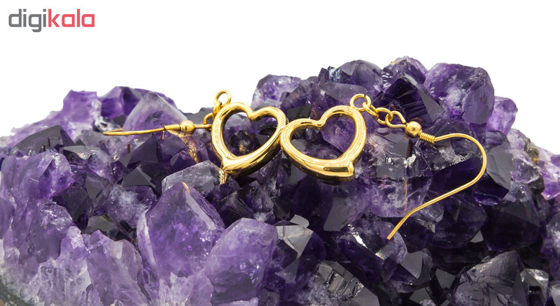 گوشواره بهارگالری مدل قلب کد 207056 گوشواره بهارگالری مدل قلب کد 207056
