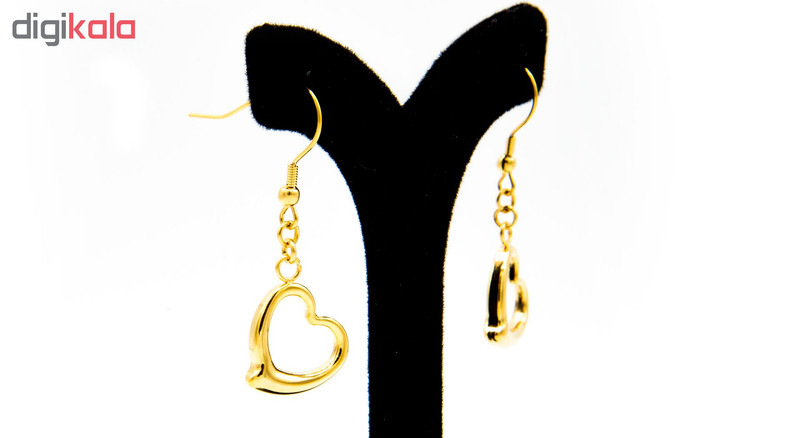 گوشواره بهارگالری مدل قلب کد 207056 گوشواره بهارگالری مدل قلب کد 207056