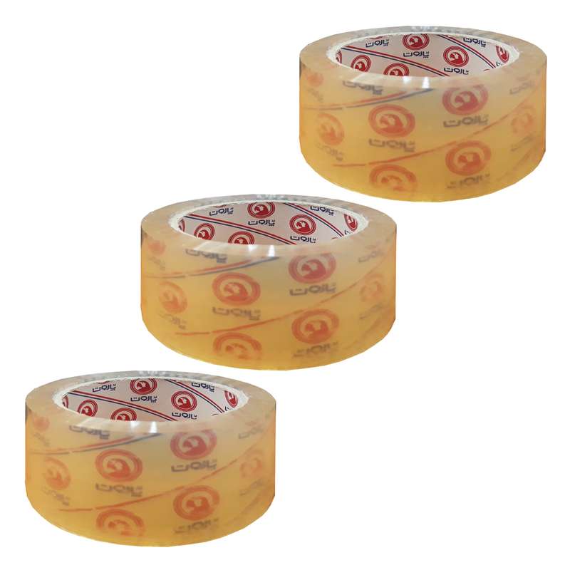 چسب پهن نواری پاروت عرض 5 سانتی متر بسته 3 عددی