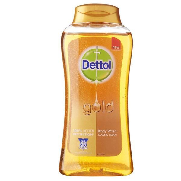 شامپو بدن دتول مدل gold classic حجم 250 میلی لیتر