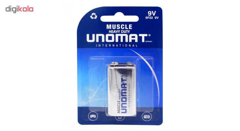 باتری 9V یونومات مدل Muscle Heavy Duty