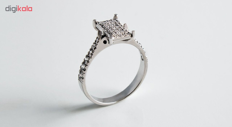 انگشتر طلا 18 عیار جواهری سون مدل 2112