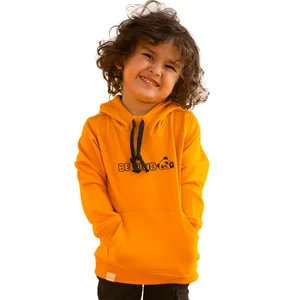 هودی بچگانه برشاد مدل R104 رنگ نارنجی