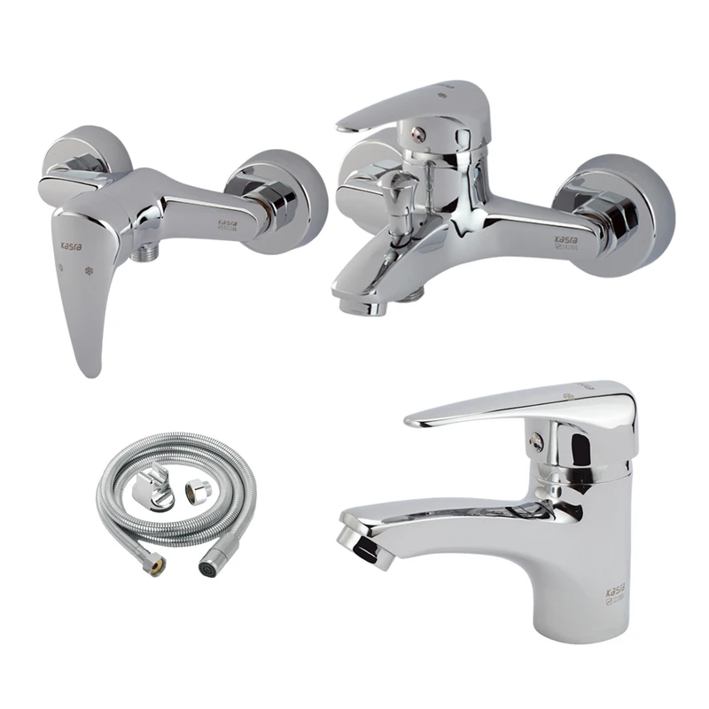 ست شیرآلات کسری مدل کارون مجموعه 4 عددی