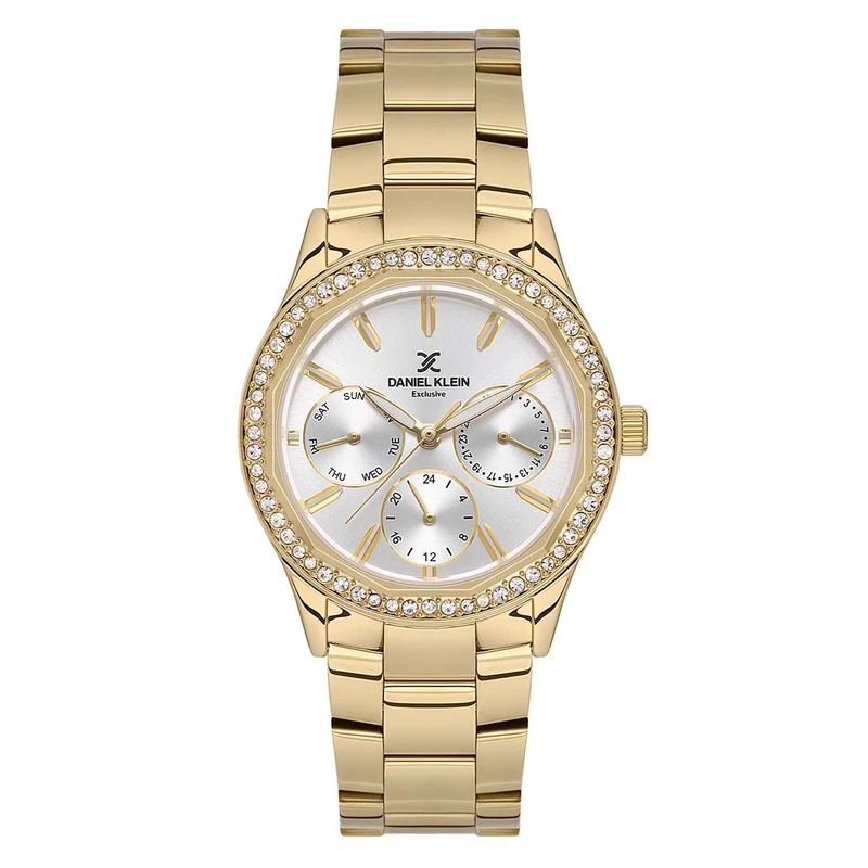 ساعت مچی عقربه‌ای کوارتز زنانه دنیل کلین مدل dk.1.13879-4