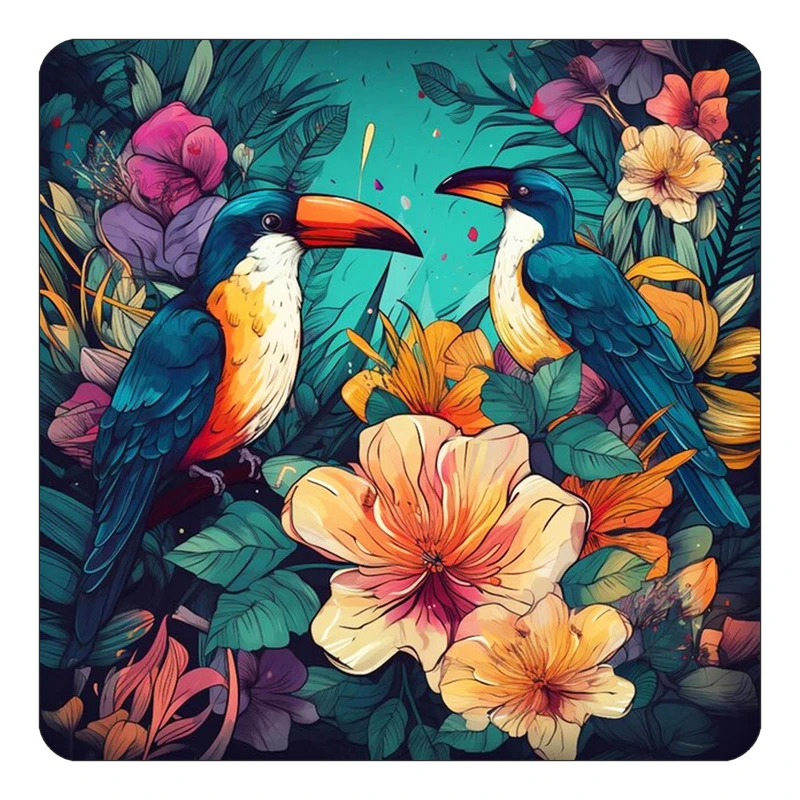 مگنت کاکتی طرح حیوانات رنگی مدل mp25991