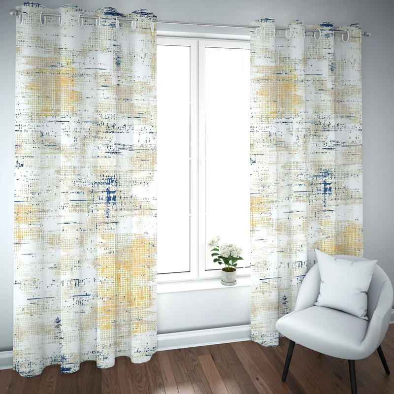 پرده مدل چاپی هازان سایز 300×150 سانتی متر 