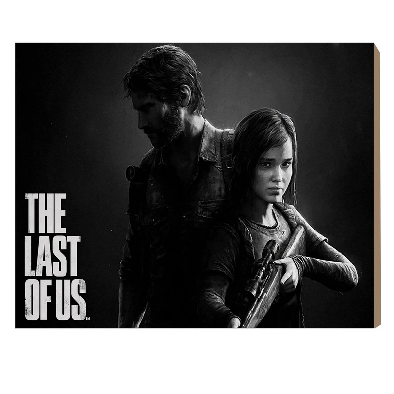 تابلو شاسی چاپ لین مدل The Last of Us سایز 28x20 سانتی متر