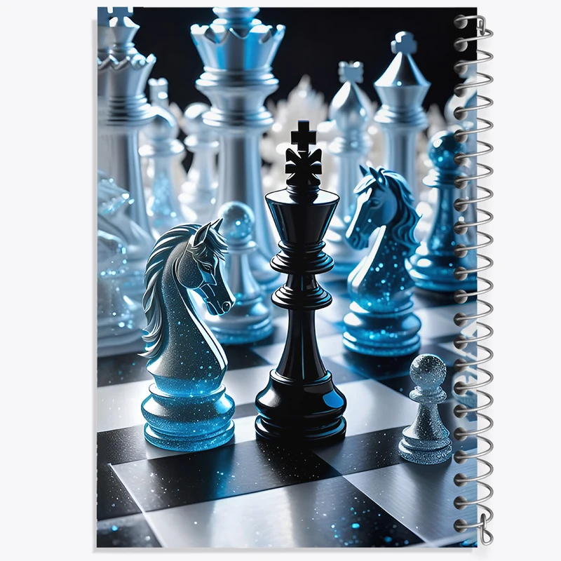 دفتر مشق 100 برگ خندالو طرح شطرنج کد F7004