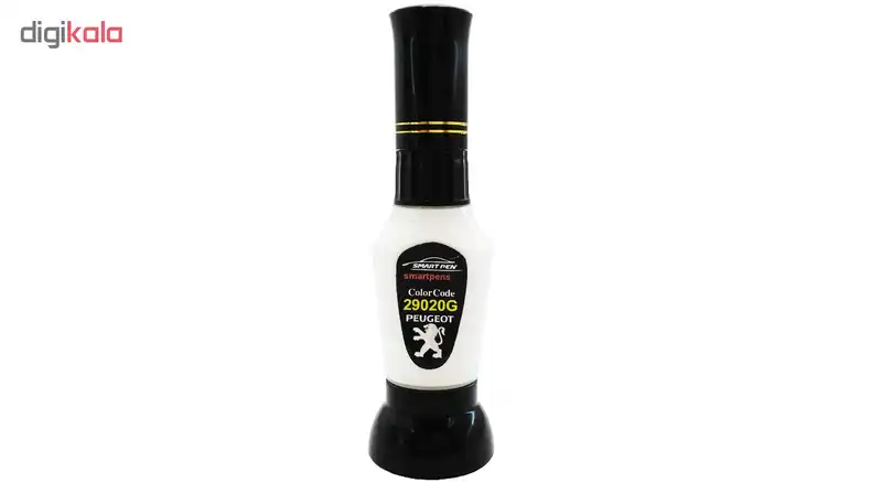 قلم خشگیر بدنه خودرو اسمارت پن رنگ سفید پژو کد 29020G حجم 15 میلی لیتر