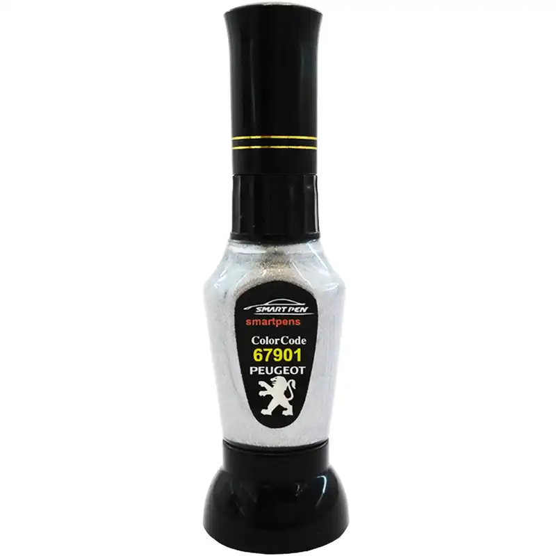 قلم خشگیر بدنه خودرو اسمارت پن رنگ نقره ای پژو کد 67901 حجم 15 میلی لیتر