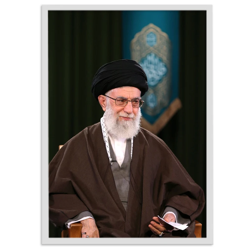تابلو بکلیت طرح آیت الله سید علی خامنه ای مدل W-s2109