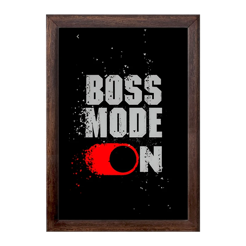 تابلو خندالو طرح Boss Mode On کد F4084