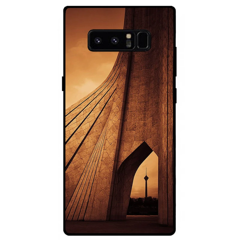 کاور مگافون طرح آزادی مدل 1901 مناسب برای گوشی موبایل سامسونگ Galaxy Note 8          