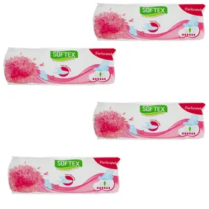 نوار بهداشتی سافتکس مدل Perfarated مجموعه 4 عددی