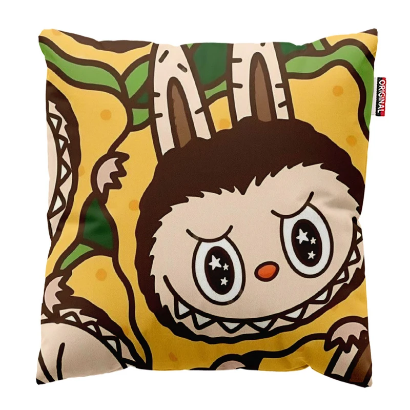 کوسن پاد آفرین طرح لبوبو کد 116سایز 30*30 سانتی متر