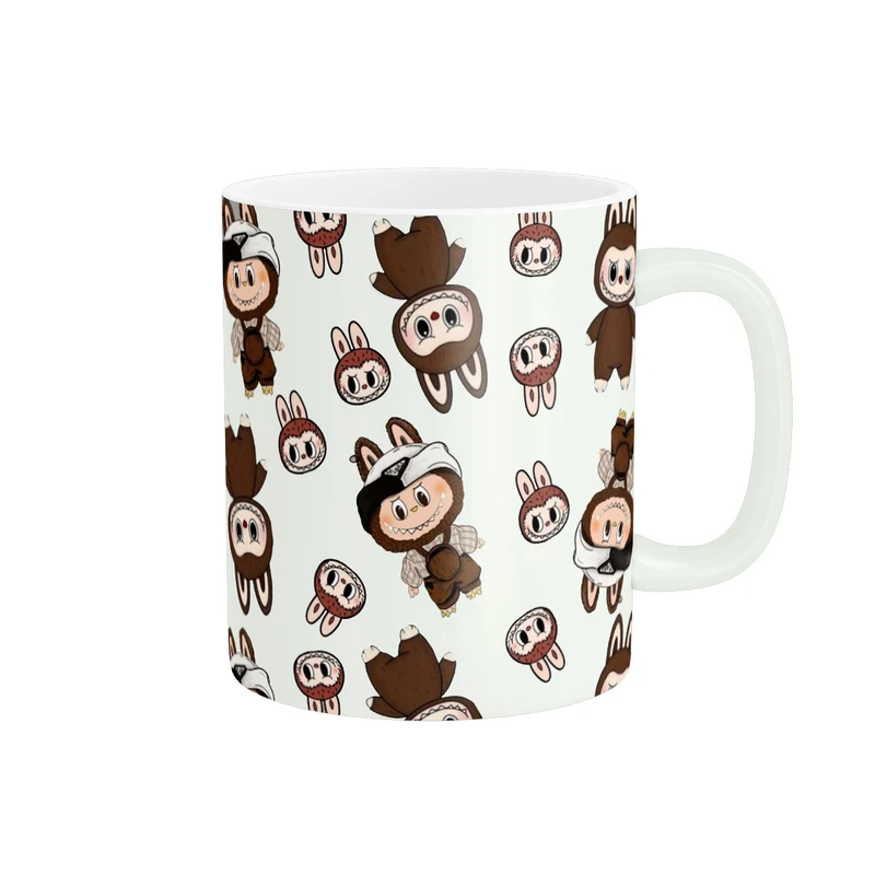 ماگ پادآفرین مدل فانتزی عروسکی لبوبو ترند labubu کد 411