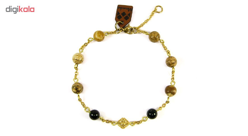 دستبند طلا 18عیار زنانه مانچو مدل bfg112