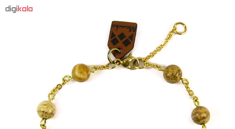 دستبند طلا 18عیار زنانه مانچو مدل bfg112