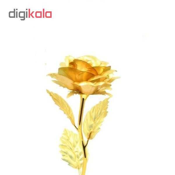 شاخه گل رز مدل Golden Rose 02