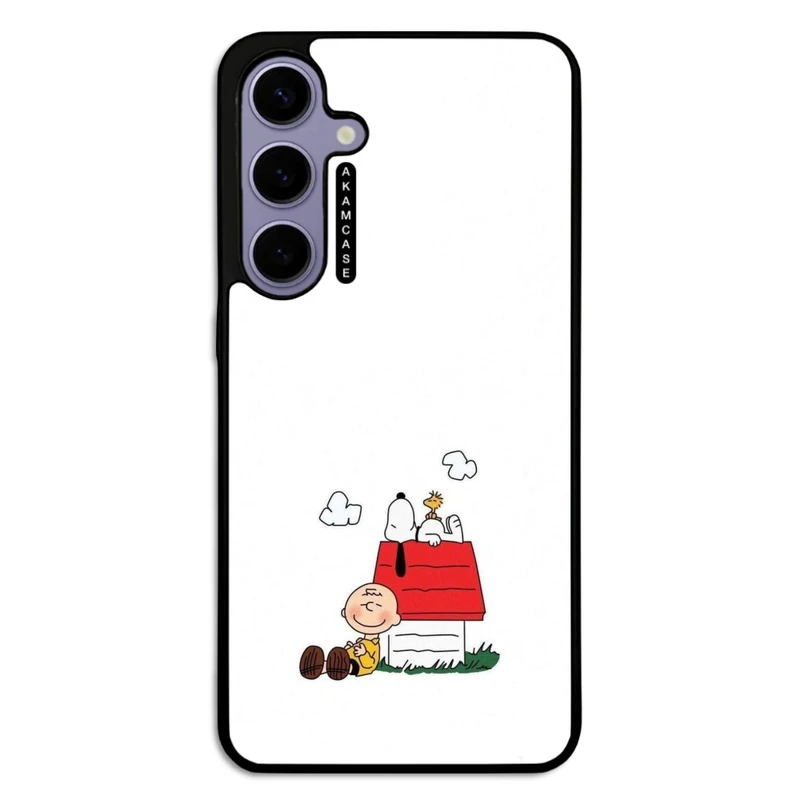 کاور آکام مدل AMC-WSGS24P-SNOOPY-32 مناسب برای گوشی موبایل سامسونگ Galaxy S24 Plus