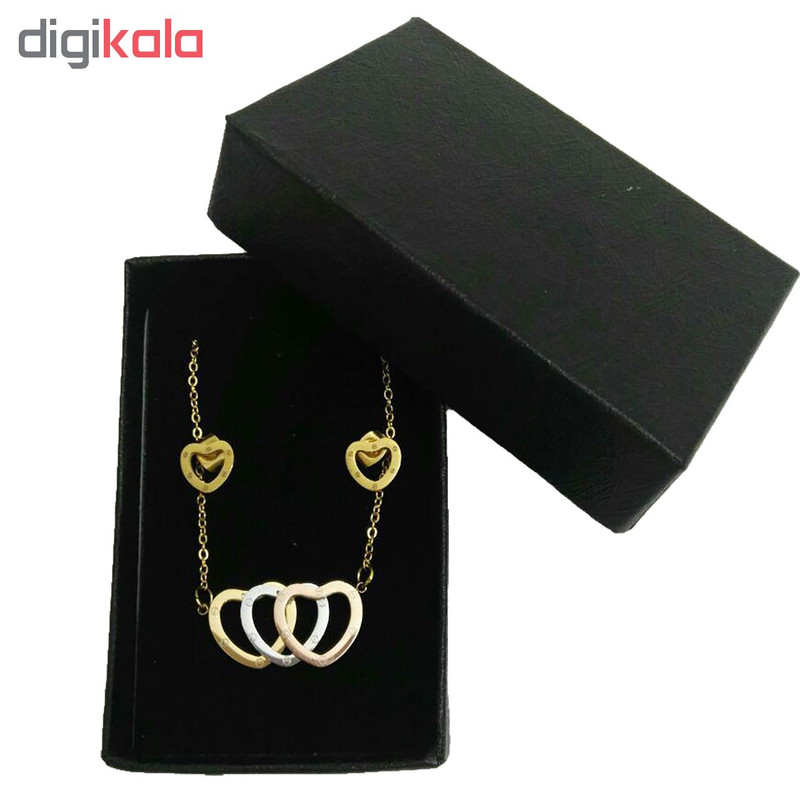 نیم ست طرح قلب مدل 406 نیم ست طرح قلب مدل 406